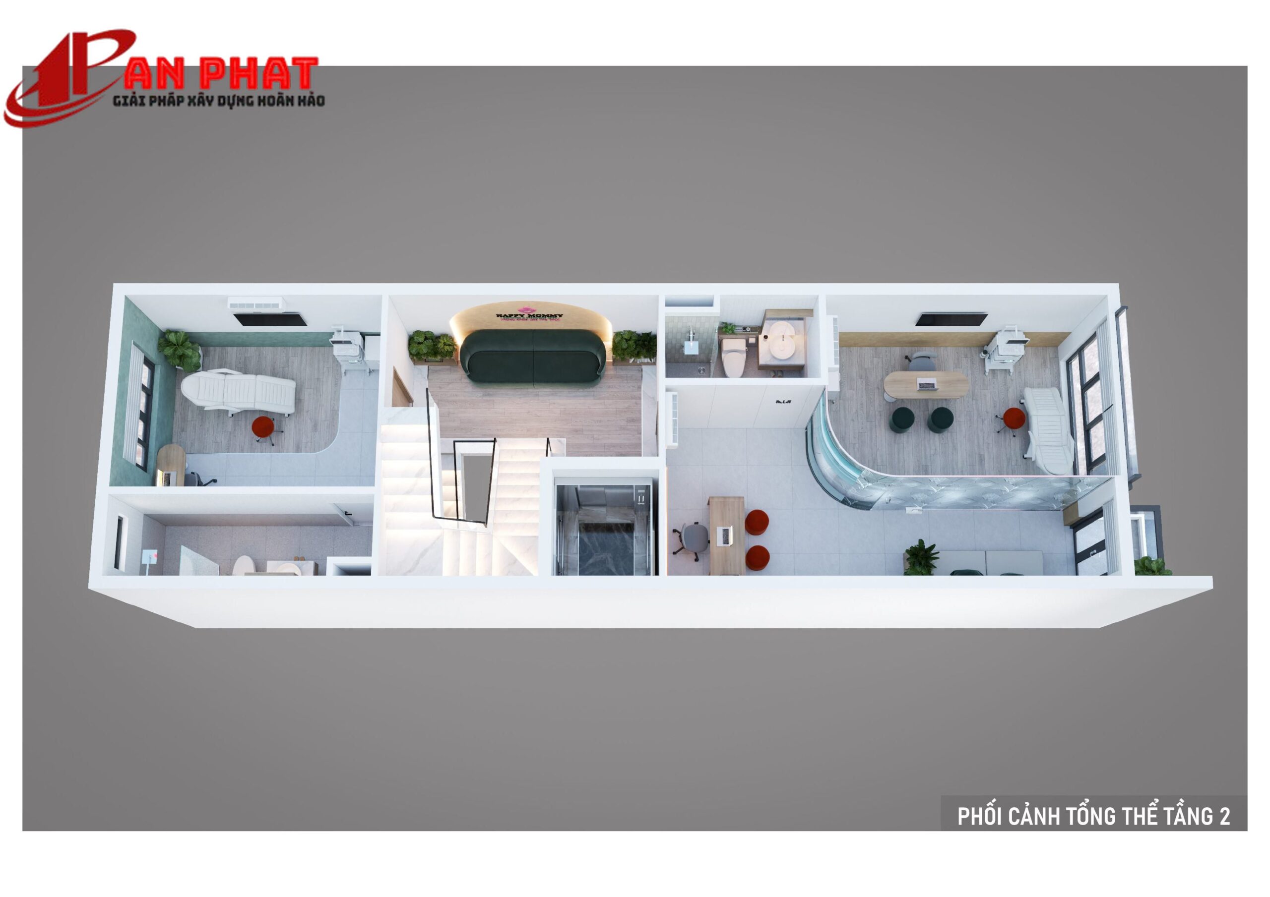 Xây Dựng An Phát - Công trình Phòng khám sản phụ khoa – Bác Sỹ Thắm Nhà Bè