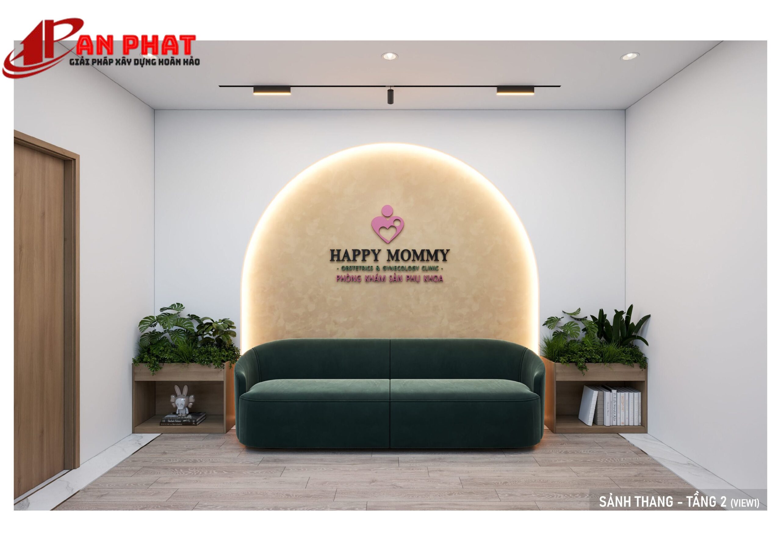 Công Trình Phòng Khám Sản Phụ Khoa – Bác Sỹ Thắm: Kiến Tạo Không Gian Y Tế Tận Tâm Từ Công Ty Xây Dựng An Phát