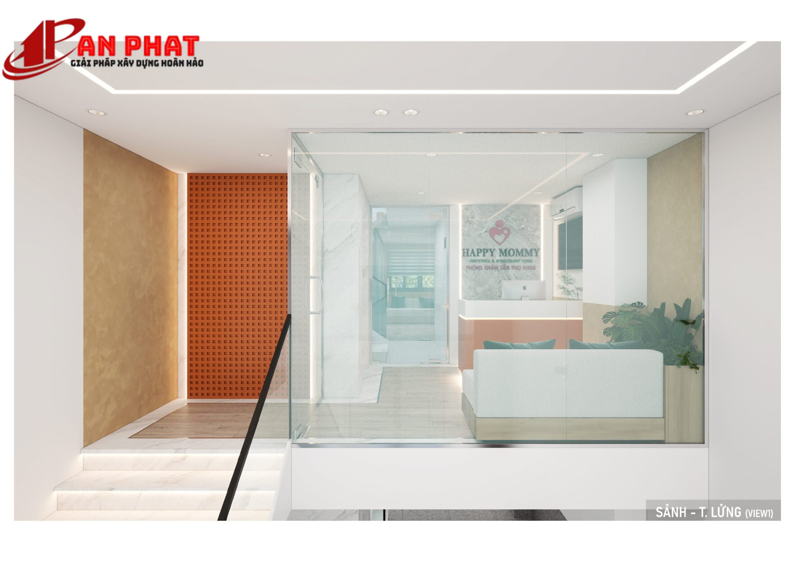 Xây Dựng An Phát - Công trình Phòng khám sản phụ khoa – Bác Sỹ Thắm Nhà Bè