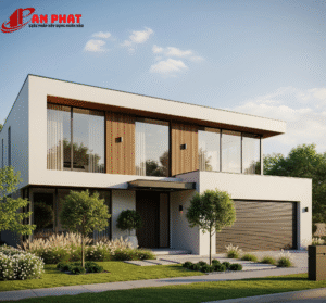 Xây dựng An Phát Nhà 2 Tầng Có Gara Hiện Đại: Nơi Giao Hòa Giữa Tiện Nghi và Thẩm Mỹ