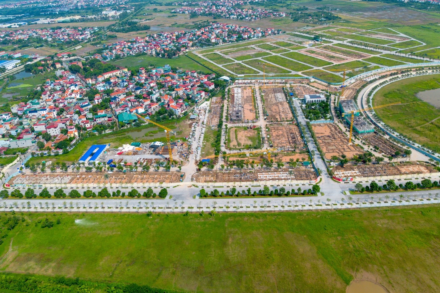 Toàn cảnh khu đô thị đầu tiên của Phú Mỹ Hưng ở miền bắc: Rộng 200 ha, sát vách Hà Nội, giá hàng chục tỷ đồng mỗi căn