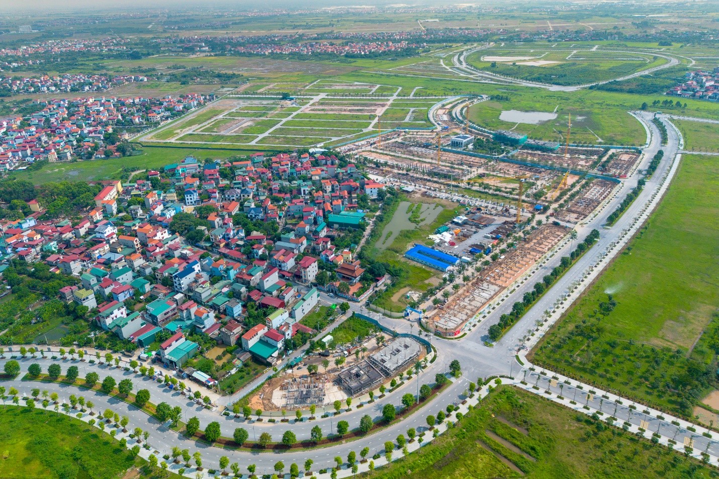 Toàn cảnh khu đô thị đầu tiên của Phú Mỹ Hưng ở miền bắc: Rộng 200 ha, sát vách Hà Nội, giá hàng chục tỷ đồng mỗi căn