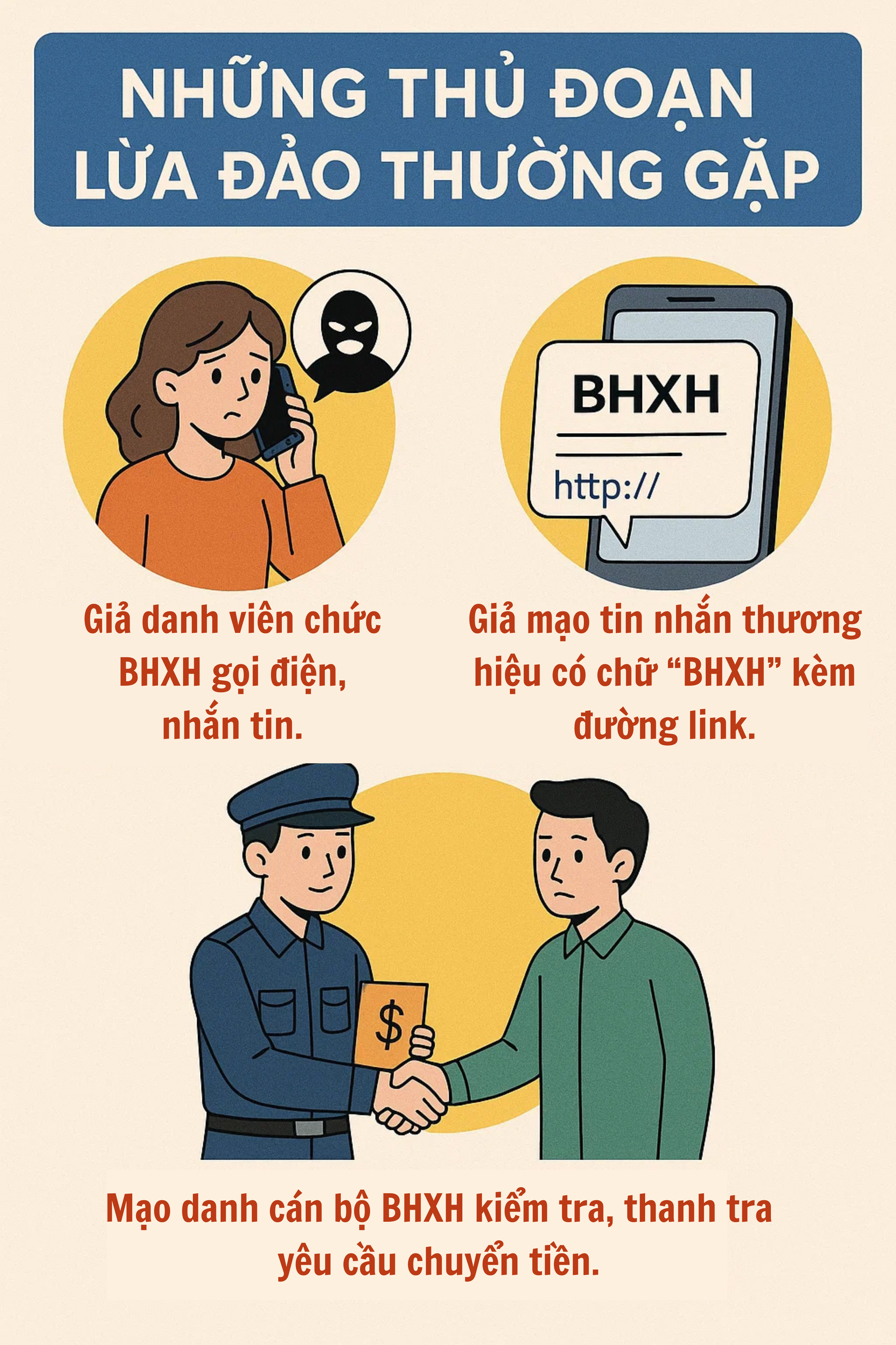 Cảnh báo khẩn liên quan đến Bảo hiểm xã hội (BHXH) của người dân