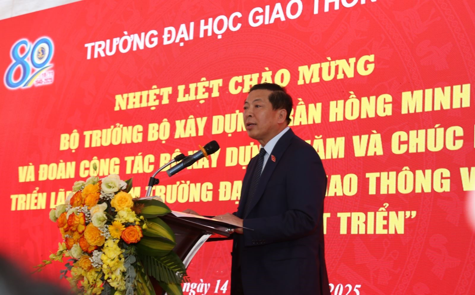 Bộ trưởng Trần Hồng Minh: Trường Đại học Giao thông vận tải cần đẩy mạnh đào tạo nhân lực phục vụ đường sắt cao tốc