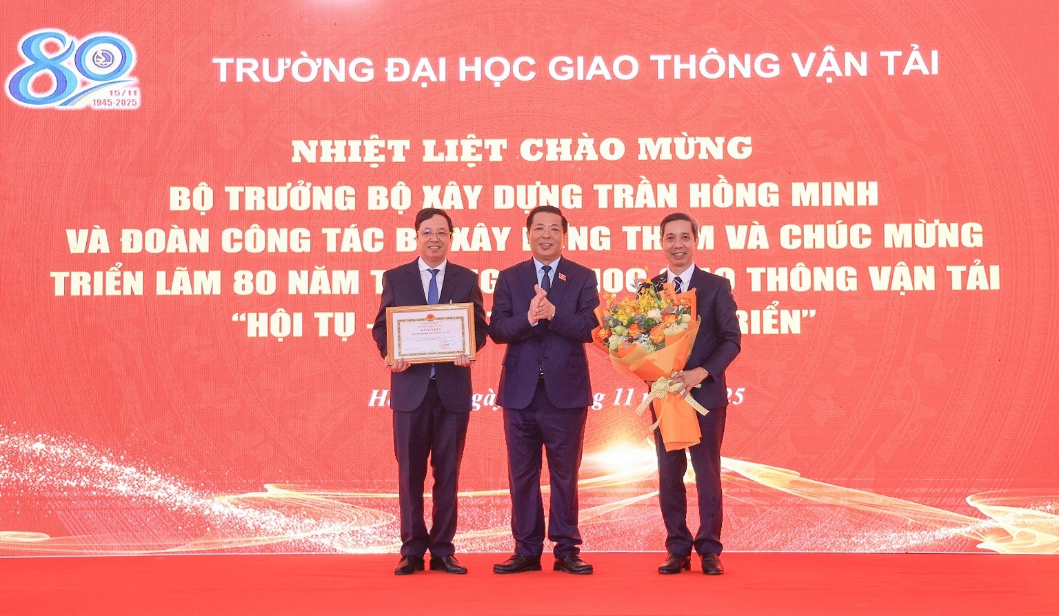 Bộ trưởng Trần Hồng Minh: Trường Đại học Giao thông vận tải cần đẩy mạnh đào tạo nhân lực phục vụ đường sắt cao tốc