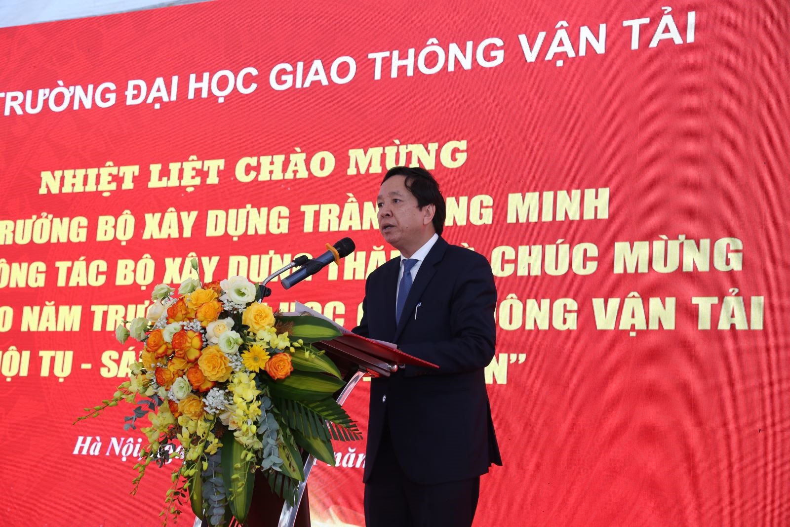 Bộ trưởng Trần Hồng Minh: Trường Đại học Giao thông vận tải cần đẩy mạnh đào tạo nhân lực phục vụ đường sắt cao tốc
