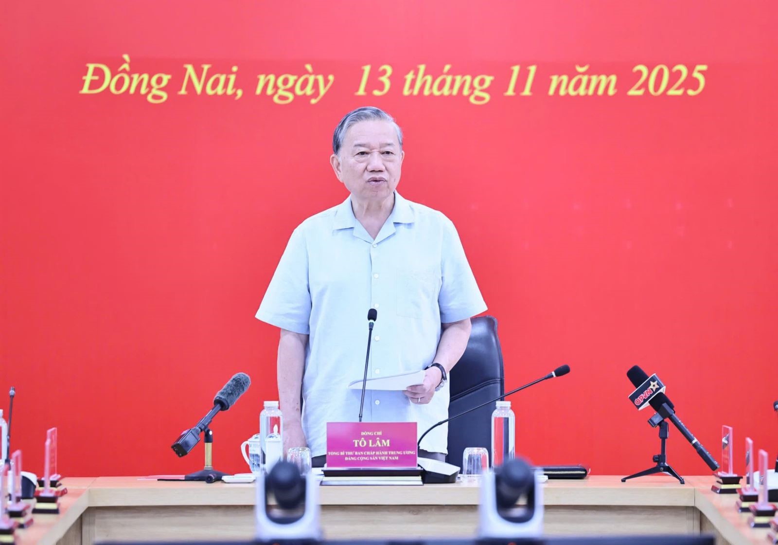 Tổng Bí thư Tô Lâm: Phải làm sớm đường sắt kết nối TP.HCM về sân bay Long Thành