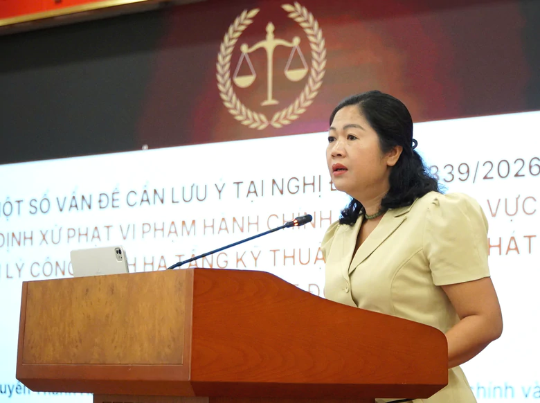 Thứ trưởng Nguyễn Văn Sinh: Nâng hiệu quả xử lý vi phạm trong xây dựng